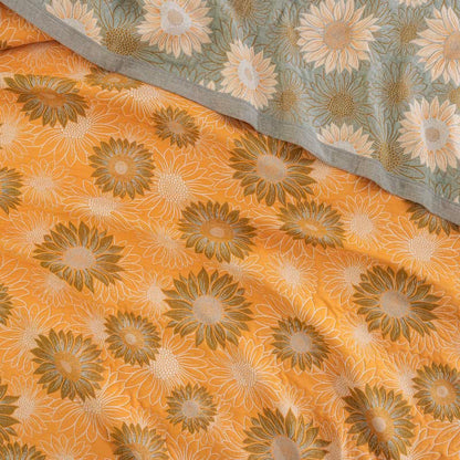 Couverture en gaze de coton rétro à motif tournesol Ownkoti - image 7
