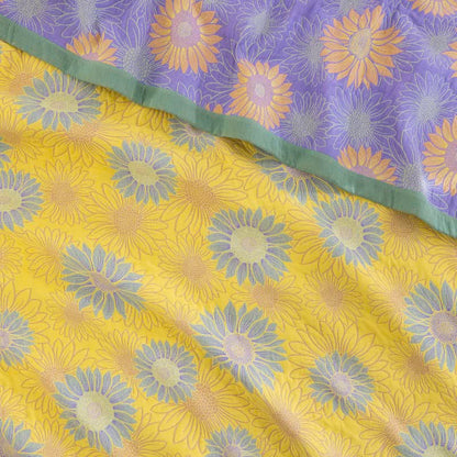 Couverture en gaze de coton rétro à motif tournesol Ownkoti - image 15