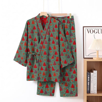 Ensemble kimono de Noël en coton Ownkoti - image 2