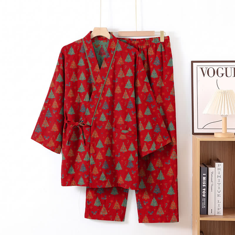 Ensemble kimono de Noël en coton Ownkoti - image 9