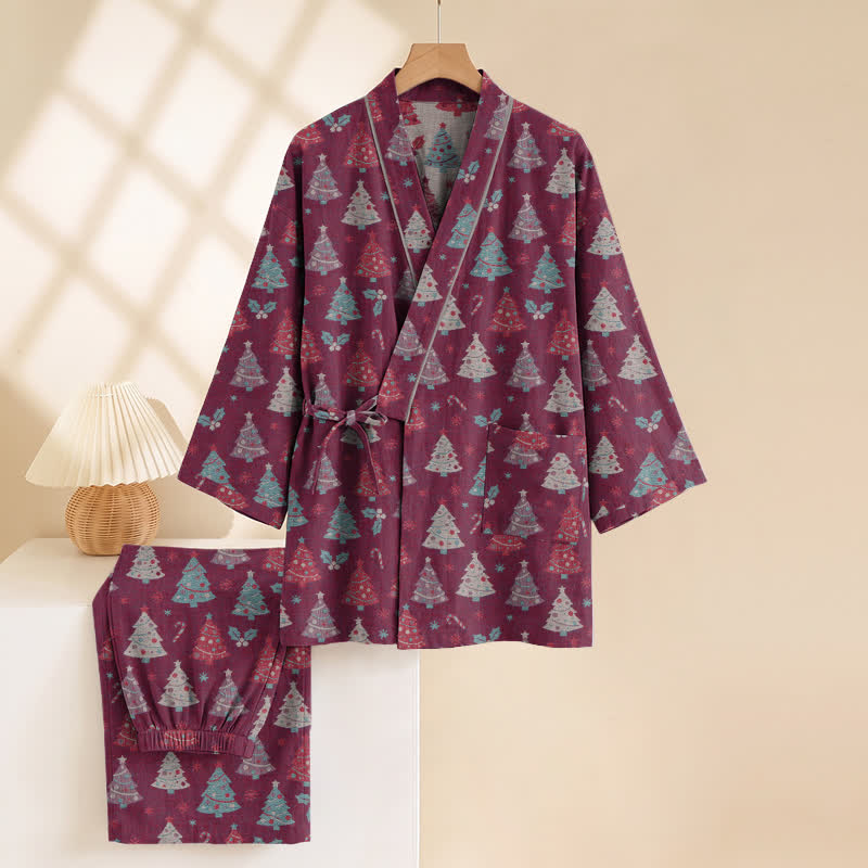 Ensemble kimono de Noël en coton Ownkoti - image 20