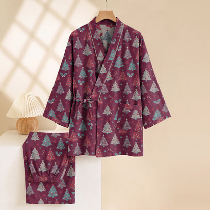 Ensemble kimono de Noël en coton Ownkoti - image 20