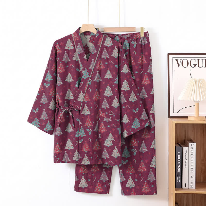 Ensemble kimono de Noël en coton Ownkoti - image 17