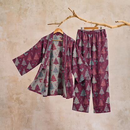 Ensemble kimono de Noël en coton Ownkoti - image 19