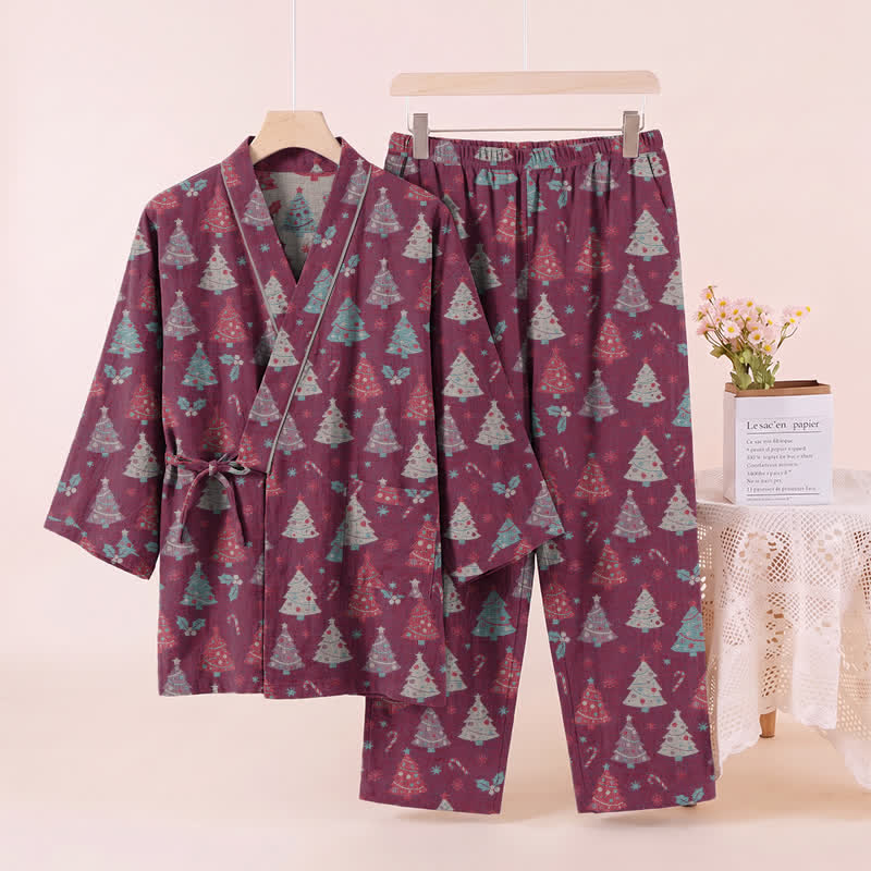 Ensemble kimono de Noël en coton Ownkoti - image 18