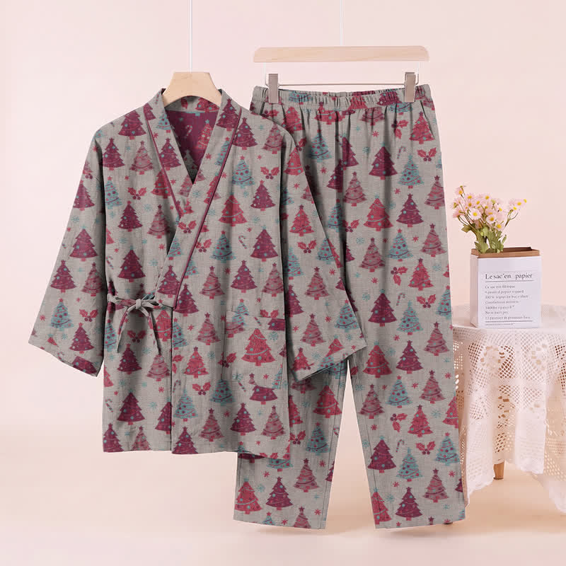 Ensemble kimono de Noël en coton Ownkoti - image 26