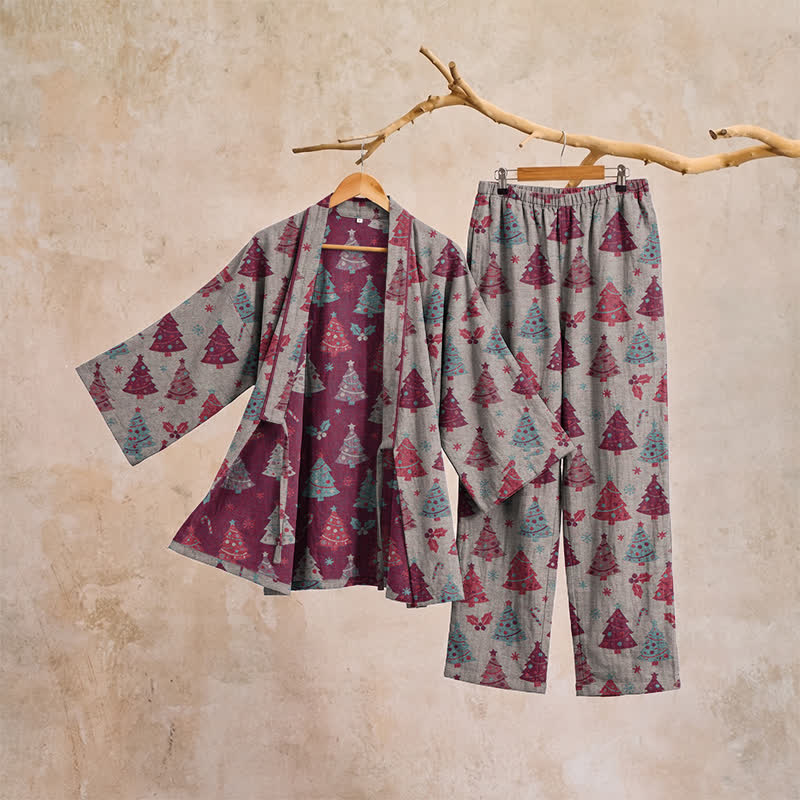 Ensemble kimono de Noël en coton Ownkoti - image 27