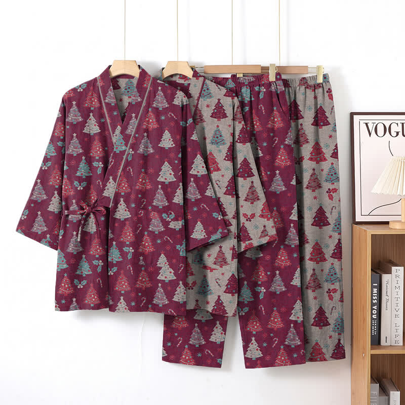 Ensemble kimono de Noël en coton Ownkoti - image 16
