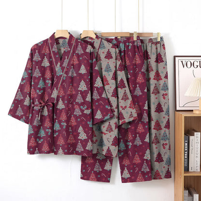 Ensemble kimono de Noël en coton Ownkoti - image 16
