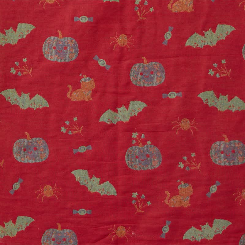 Ensemble pyjama en coton Ownkoti Halloween citrouille chauve-souris - image 9