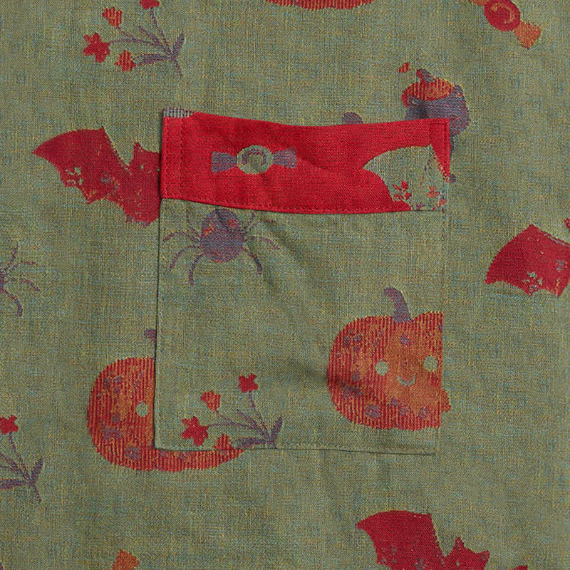 Robe kimono en coton Ownkoti Halloween citrouille chat - image 11