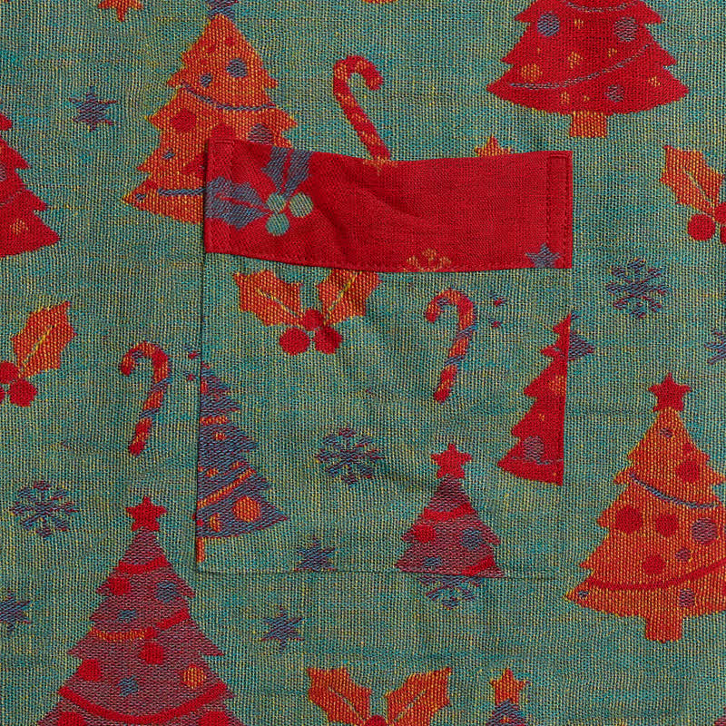 Kimono de Noël Ownkoti en gaze de coton, motif sapin de Noël - image 11