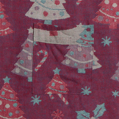 Kimono de Noël Ownkoti en gaze de coton, motif sapin de Noël - image 17