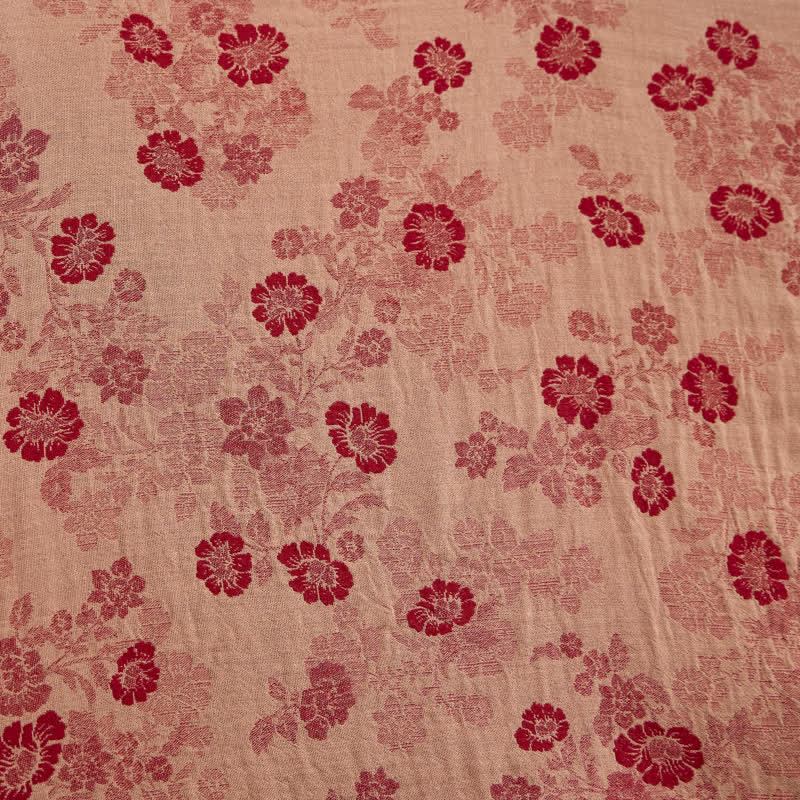 Kimono Ownkoti rétro à fleurs en gaze de coton - image 15