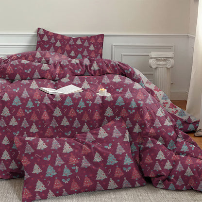 Ensemble de literie en coton Ownkoti Festive Christmas Tree - image 20