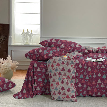Ensemble de literie en coton Ownkoti Festive Christmas Tree - image 22