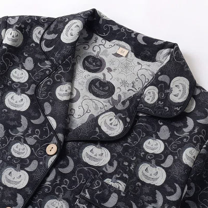 Ensemble de pyjama en coton Ownkoti Spooky Night Pumpkin Ghost - image 3