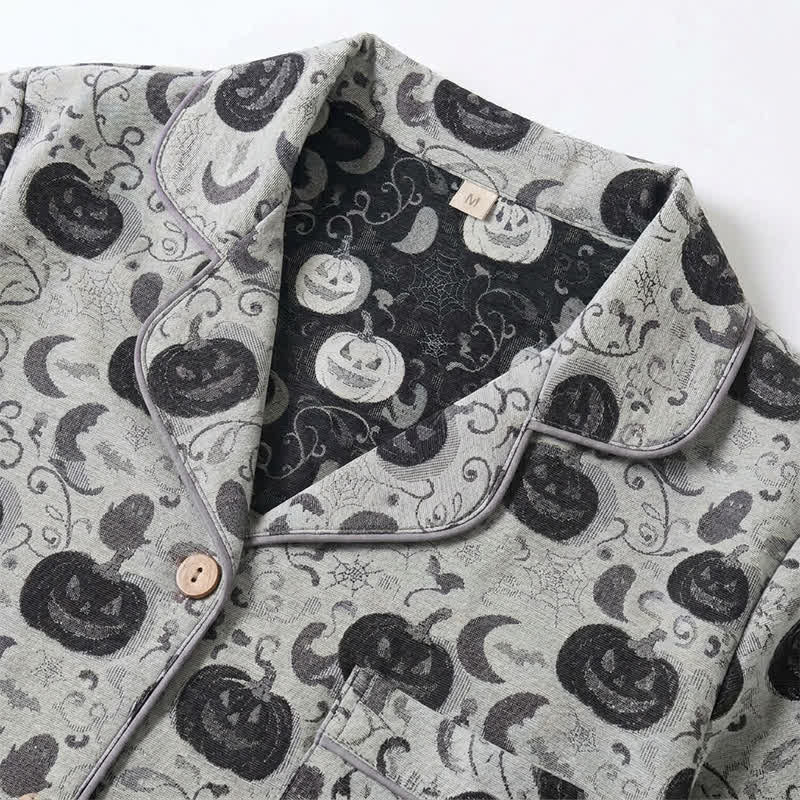 Ensemble de pyjama en coton Ownkoti Spooky Night Pumpkin Ghost - image 8