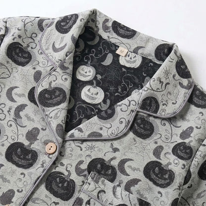 Ensemble de pyjama en coton Ownkoti Spooky Night Pumpkin Ghost - image 8