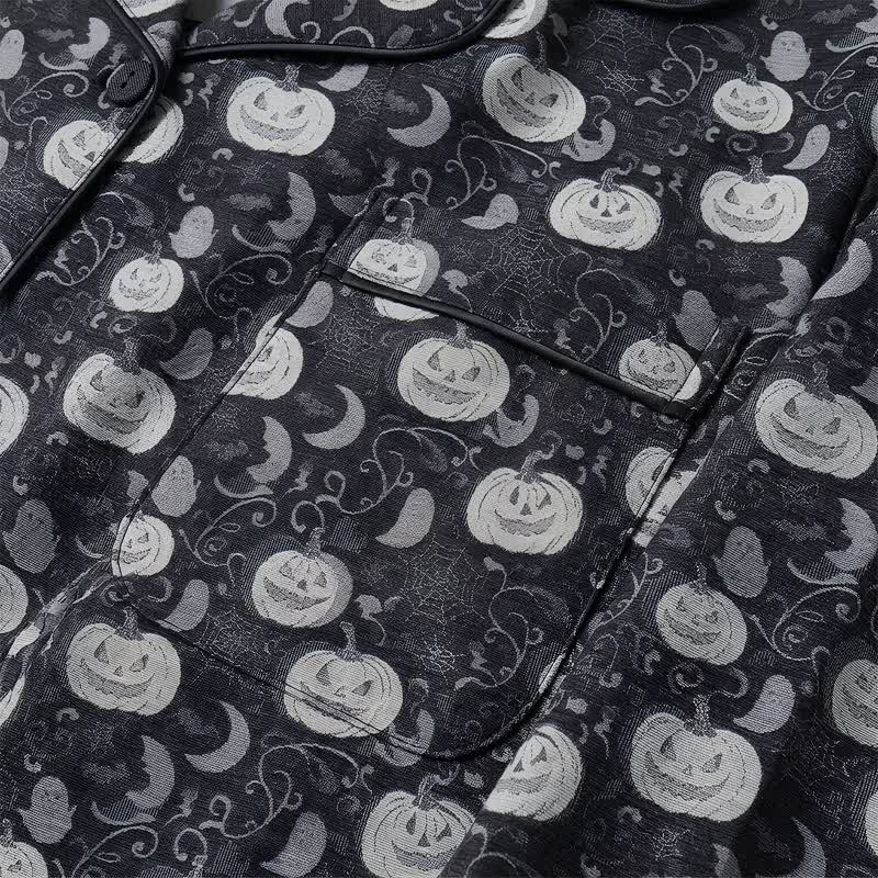 Ensemble de pyjama en coton Ownkoti Spooky Night Pumpkin Ghost - image 4