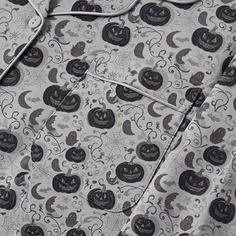 Ensemble de pyjama en coton Ownkoti Spooky Night Pumpkin Ghost - image 9
