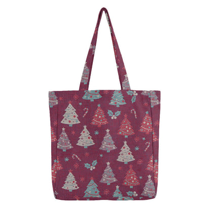 Sac cabas en coton Ownkoti avec motif sapin de Noël - image 10