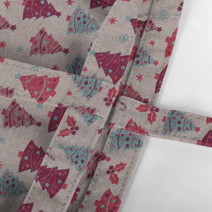 Sac cabas en coton Ownkoti avec motif sapin de Noël - image 17