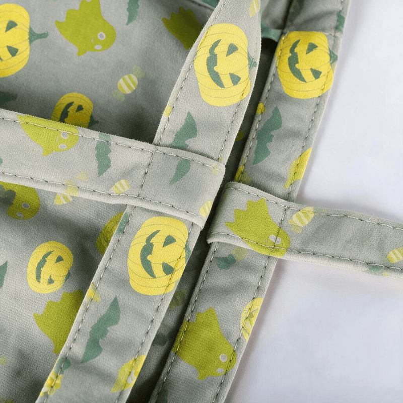 Sac fourre-tout en coton Ownkoti multicolore fantôme d'Halloween - image 17