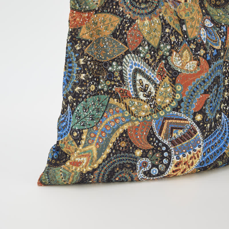 Sac cabas à bandoulière Ownkoti bohème à fleurs - image 6