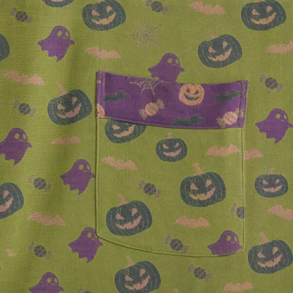 Kimono en coton Ownkoti multicolore citrouille Halloween - image 39