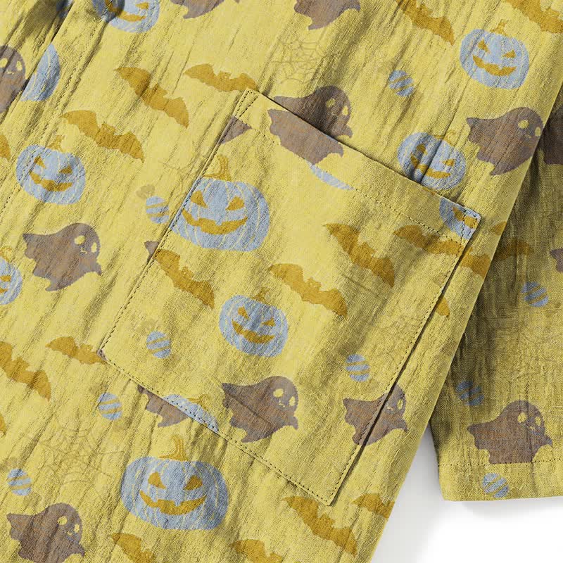 Ensemble pyjama kimono en coton Ownkoti Halloween fantôme citrouille - image 22
