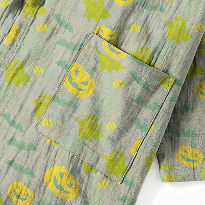 Ensemble pyjama kimono en coton Ownkoti Halloween fantôme citrouille - image 46