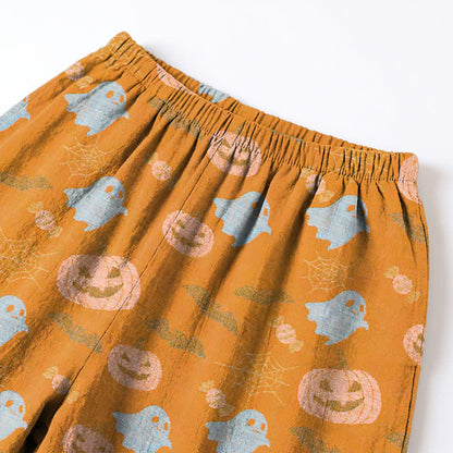 Ensemble de vêtements d'intérieur en coton Ownkoti Cute Ghost Pumpkin - image 5
