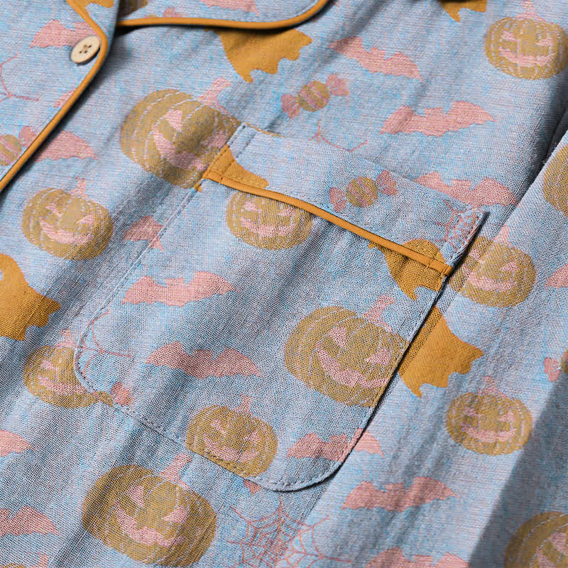 Ensemble de vêtements d'intérieur en coton Ownkoti Cute Ghost Pumpkin - image 10