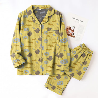 Ensemble de vêtements d'intérieur en coton Ownkoti Cute Ghost Pumpkin - image 14