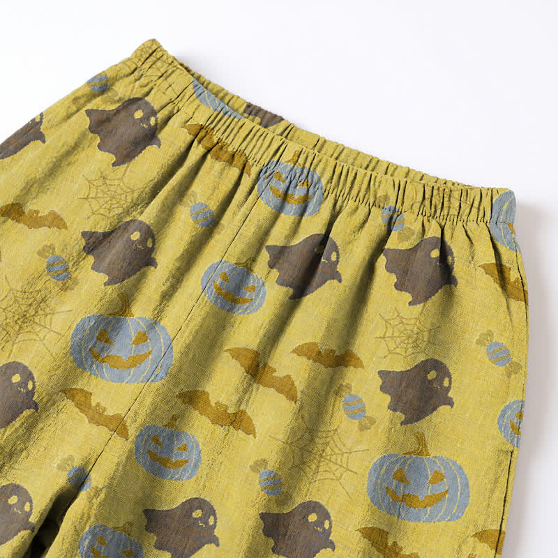 Ensemble de vêtements d'intérieur en coton Ownkoti Cute Ghost Pumpkin - image 17