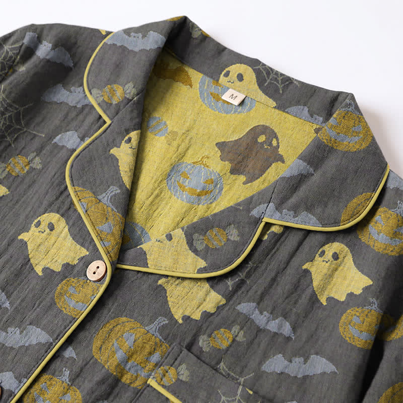Ensemble de vêtements d'intérieur en coton Ownkoti Cute Ghost Pumpkin - image 21