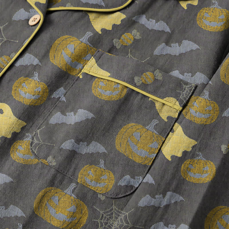 Ensemble de vêtements d'intérieur en coton Ownkoti Cute Ghost Pumpkin - image 22