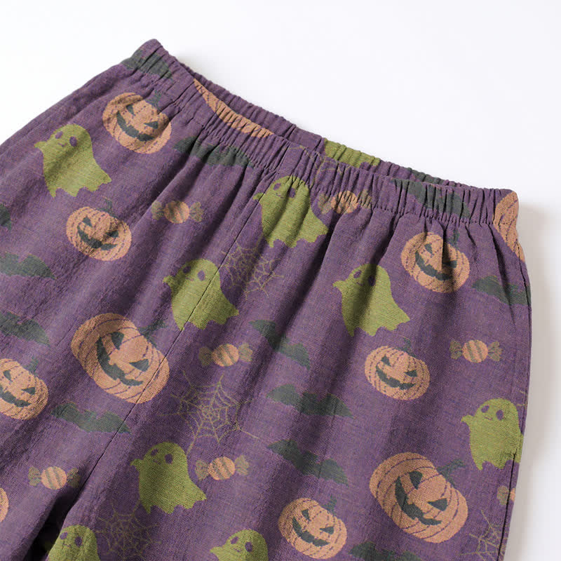 Ensemble de vêtements d'intérieur en coton Ownkoti Cute Ghost Pumpkin - image 41