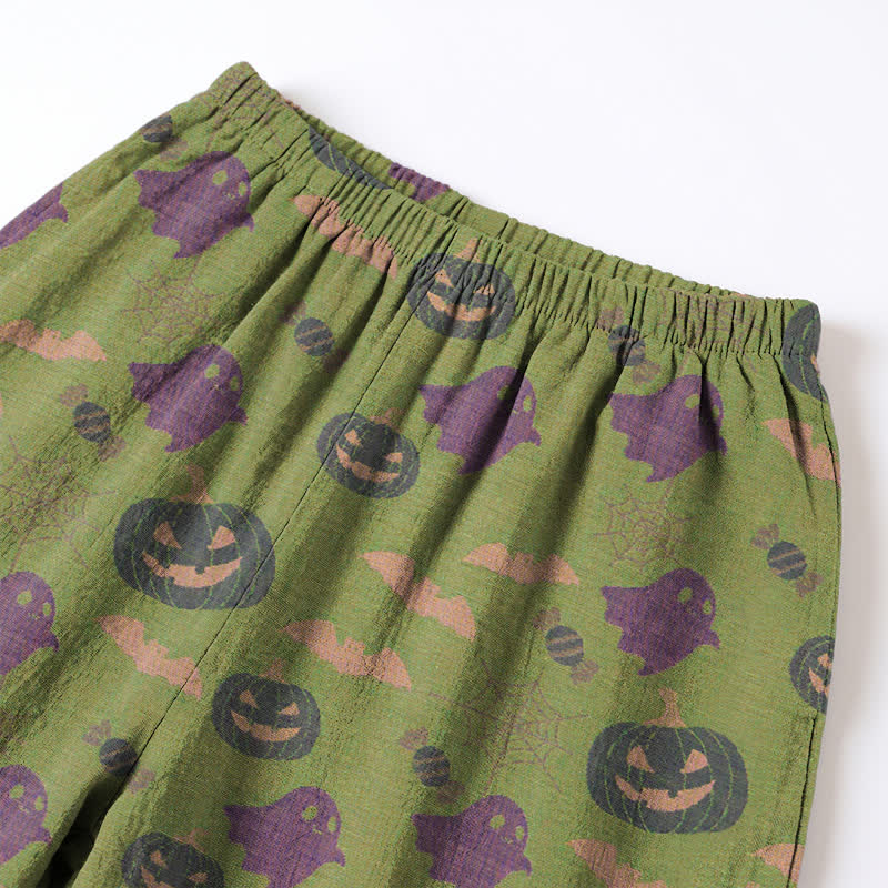 Ensemble de vêtements d'intérieur en coton Ownkoti Cute Ghost Pumpkin - image 47