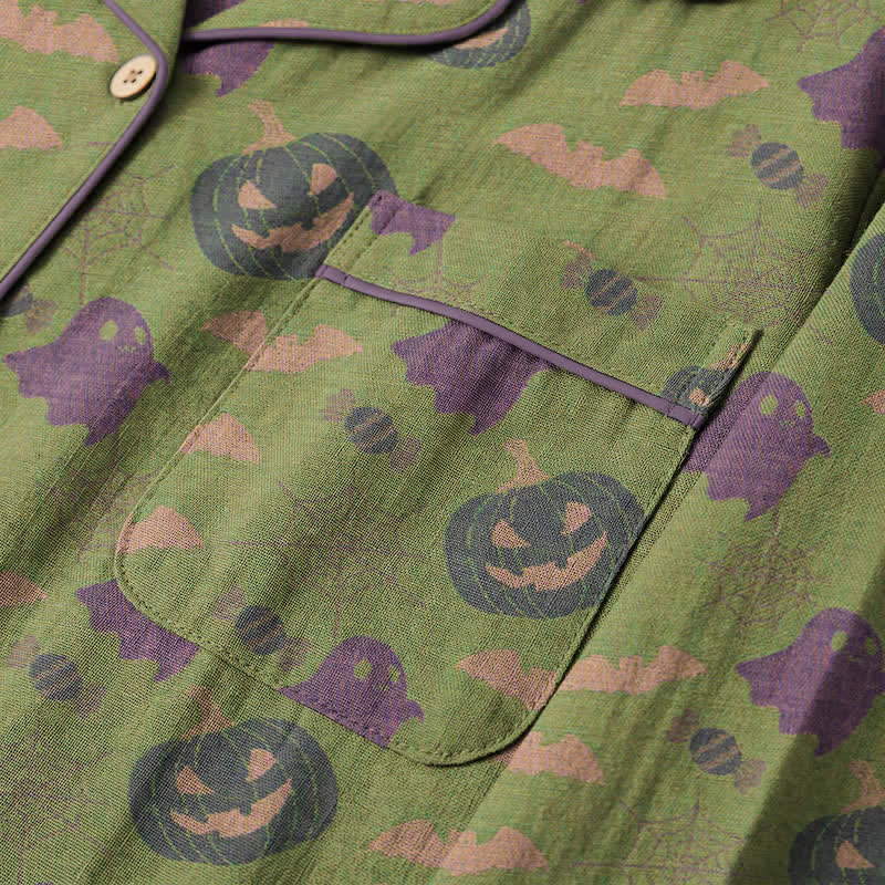 Ensemble de vêtements d'intérieur en coton Ownkoti Cute Ghost Pumpkin - image 46