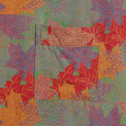 Kimono en coton à feuilles d'érable d'automne Ownkoti - image 10