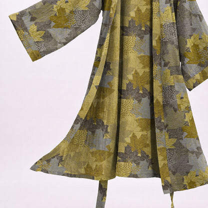 Kimono en coton à feuilles d'érable d'automne Ownkoti - image 21