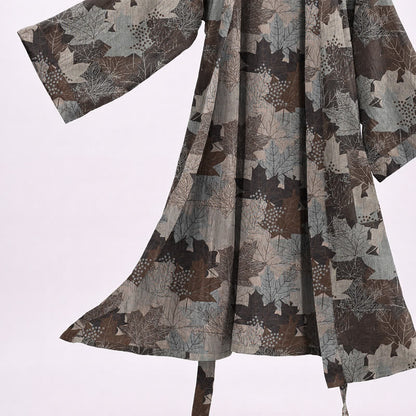 Kimono en coton à feuilles d'érable d'automne Ownkoti - image 39