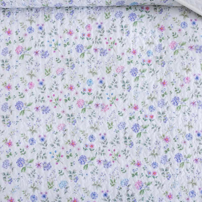 Ensemble de courtepointe en coton à fleurs sauvages aquarelles Ownkoti - image 9
