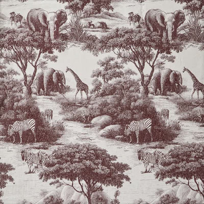 Poncho châle Ownkoti Vintage Jungle Toile Poncho Wrap - image 14