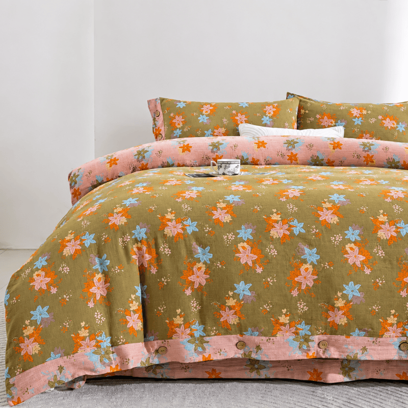 Parure de lit en coton Ownkoti Crabapple Blossom - image 1