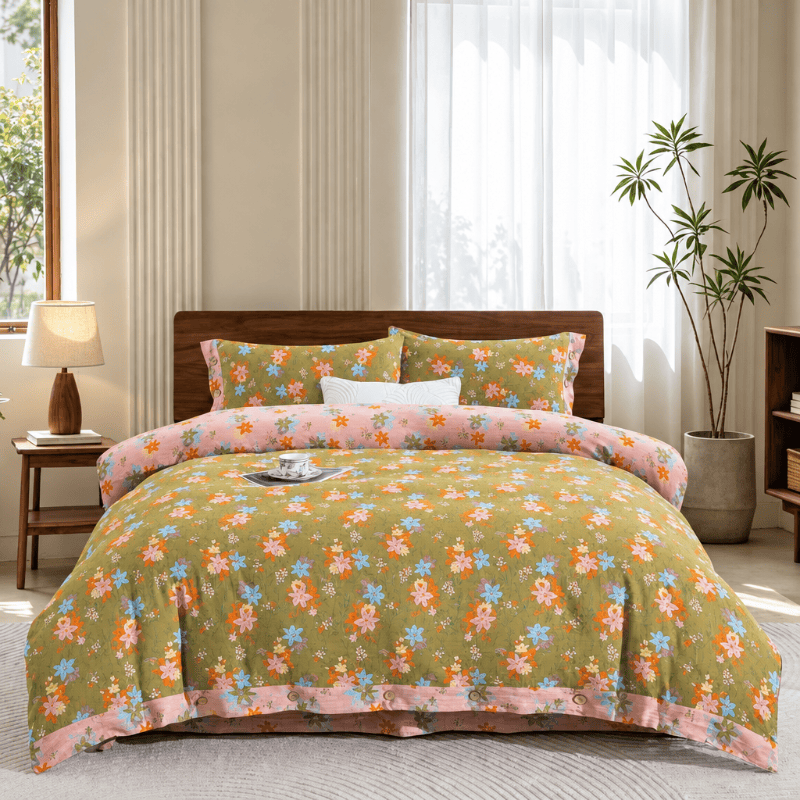 Parure de lit en coton Ownkoti Crabapple Blossom - image 3