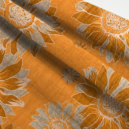 Ensemble pyjama en coton à motif tournesol oriental Ownkoti - image 5
