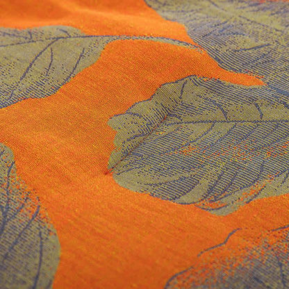 Couette en gaze de coton à feuilles d'automne orange Ownkoti - image 14